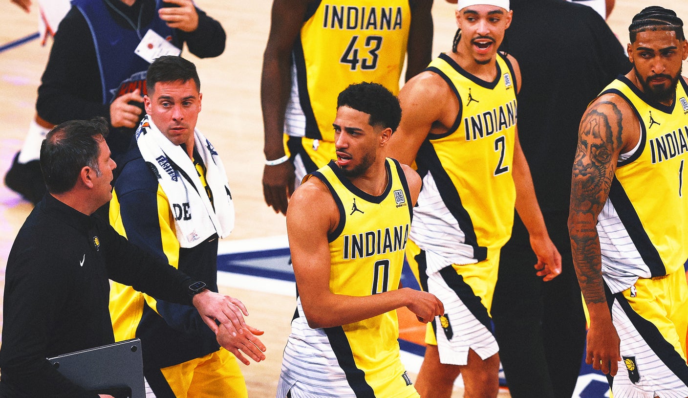 NBA East finals: Tyrese Haliburton's Reggie Miller nod; Knicks crumble late