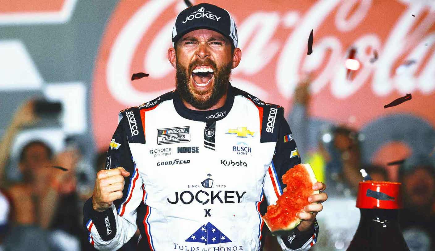 Ross Chastain makes history, goes from worst to 1st to win NASCAR's Coca-Cola 600