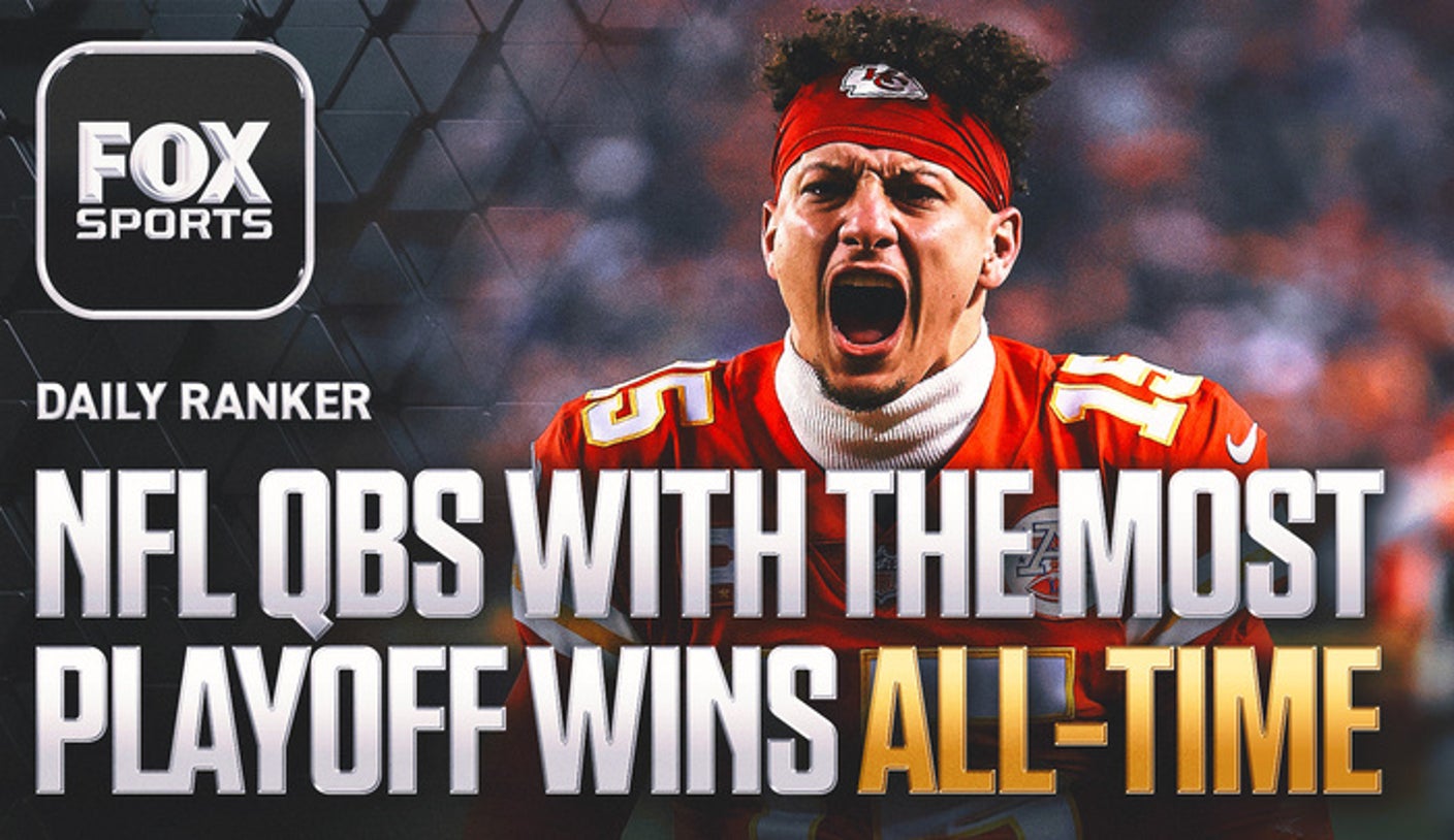 Which quarterbacks have the most playoff wins in NFL history?