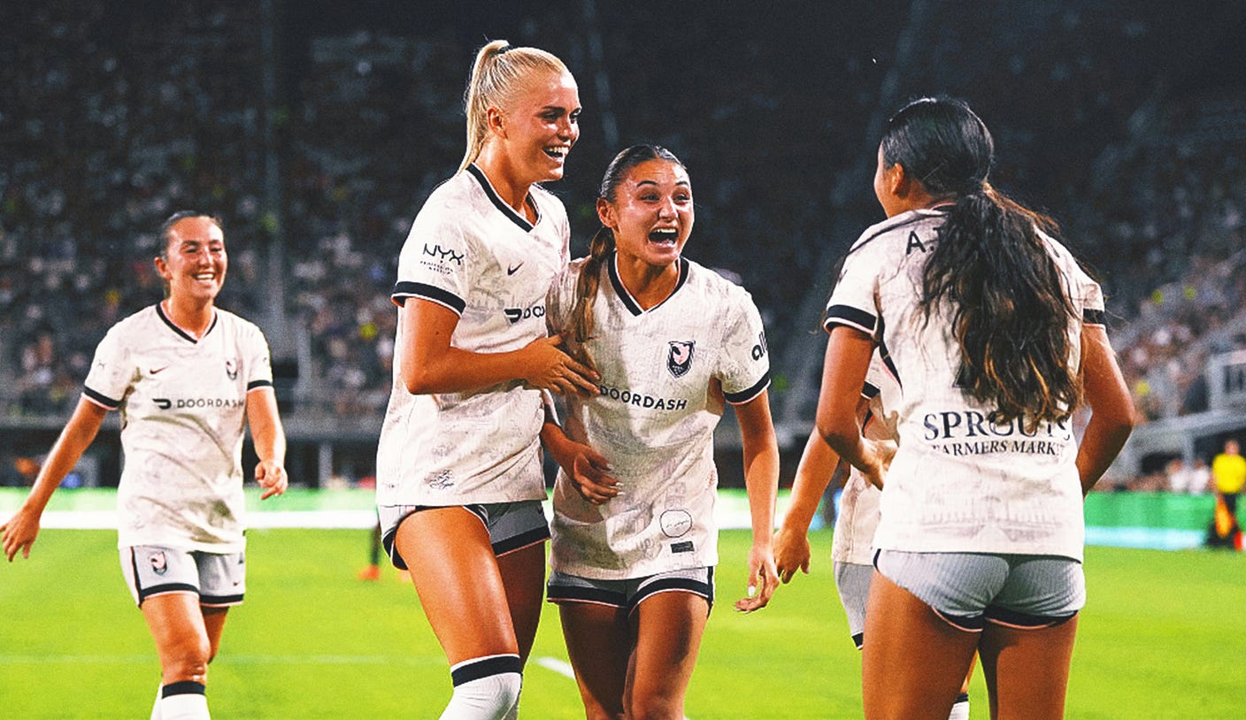 Gisele Thompson ilk profesyonel gol attı, NWSL tarihini kız kardeşi Alyssa ile