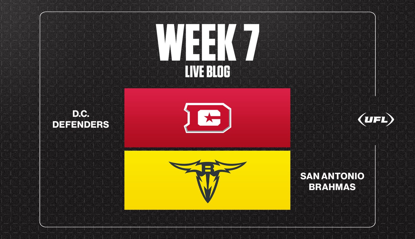 Defenders vs. Brahmas live updates: Top moments from UFL Week 7