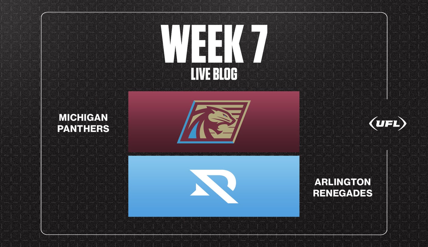 Panthers vs. Renegades live updates: Michigan takes 2nd quarter lead