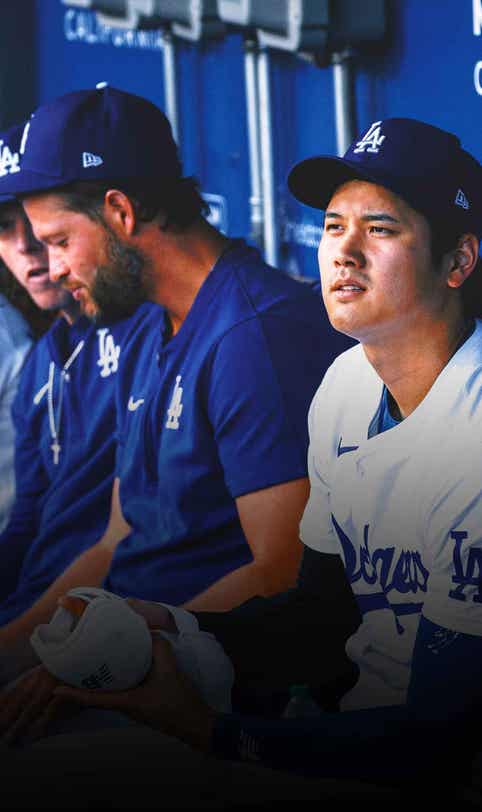 Shohei Ohtani throws 50-pitch bullpen on same day as Clayton Kershaw's shaky debut