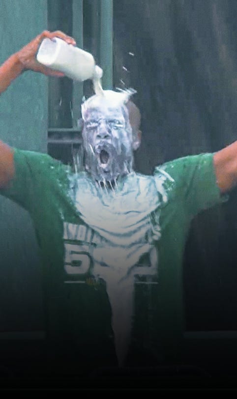 Indy 500 fever? Baseball fans are pouring milk on themselves to celebrate home runs