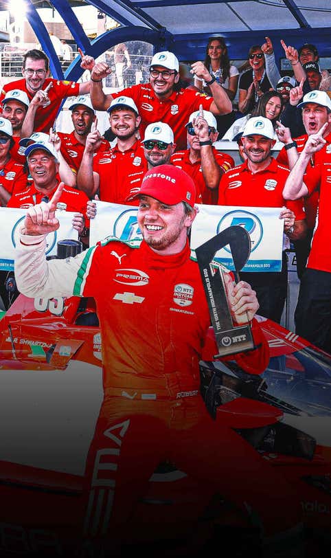 Indy 500 polesitter Robert Shwartzman flows on and off the track