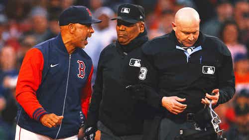 MLB Trending Image: Red Sox starter Walker Buehler, manager Alex Cora ejected after arguing with ump