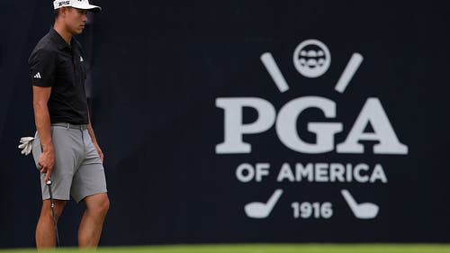 PGA TOUR Trending Image: 2025 PGA Championship tee times, pairing, featured groups and field for Friday's Round 2