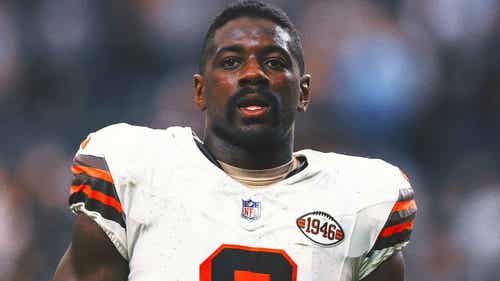 FÚTBOL UNIVERSITARIO Imagen de tendencia: El linebacker de los Browns, Jeremiah Owusu-Koramoah, se perderá la temporada 2025 por una lesión en el cuello.