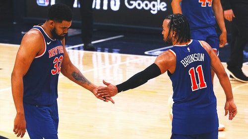 NBA Trending Image: Karl-Anthony Towns' knee to be 'evaluated' before Knicks-Pacers Game 5