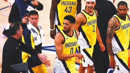 NBA Trending Image: NBA East finals: Tyrese Haliburton's Reggie Miller nod; Knicks crumble late