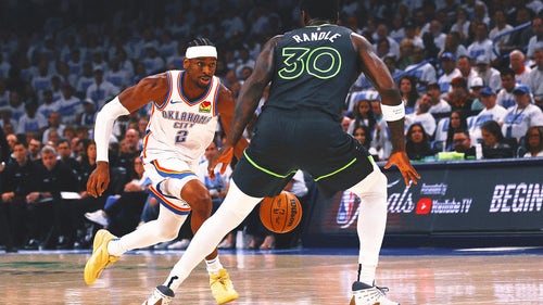 NBA Trending Image: NBA West finals: Thunder use big 2nd half in Game 1 win over Timberwolves