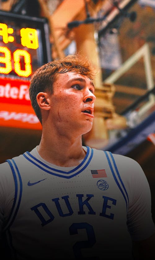 'Cooper's just unique': Coach K has high hopes for Flagg's NBA future