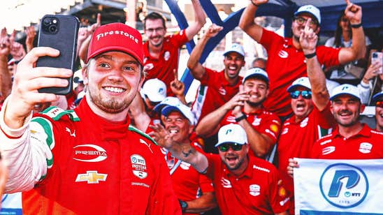 Indy 500 polesitter Robert Shwartzman flows on and off the track