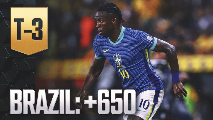 Which 10 teams have the best odds to win the 2026 World Cup, one year