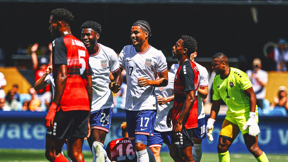 USA routs Trinidad and Tobago 5-0 in Gold Cup opener, snaps four-game losing streak