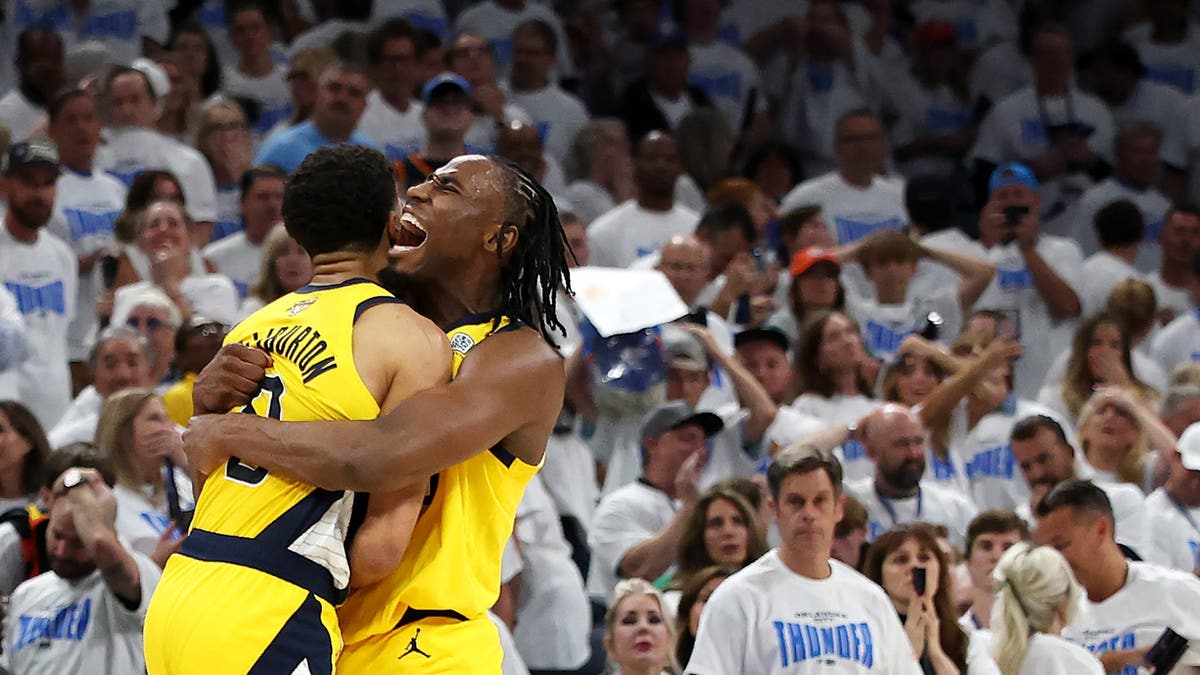 The Pacers already won one NBA Finals game in Oklahoma City, but can they do it again? (Photo by Matthew Stockman/Getty Images)
