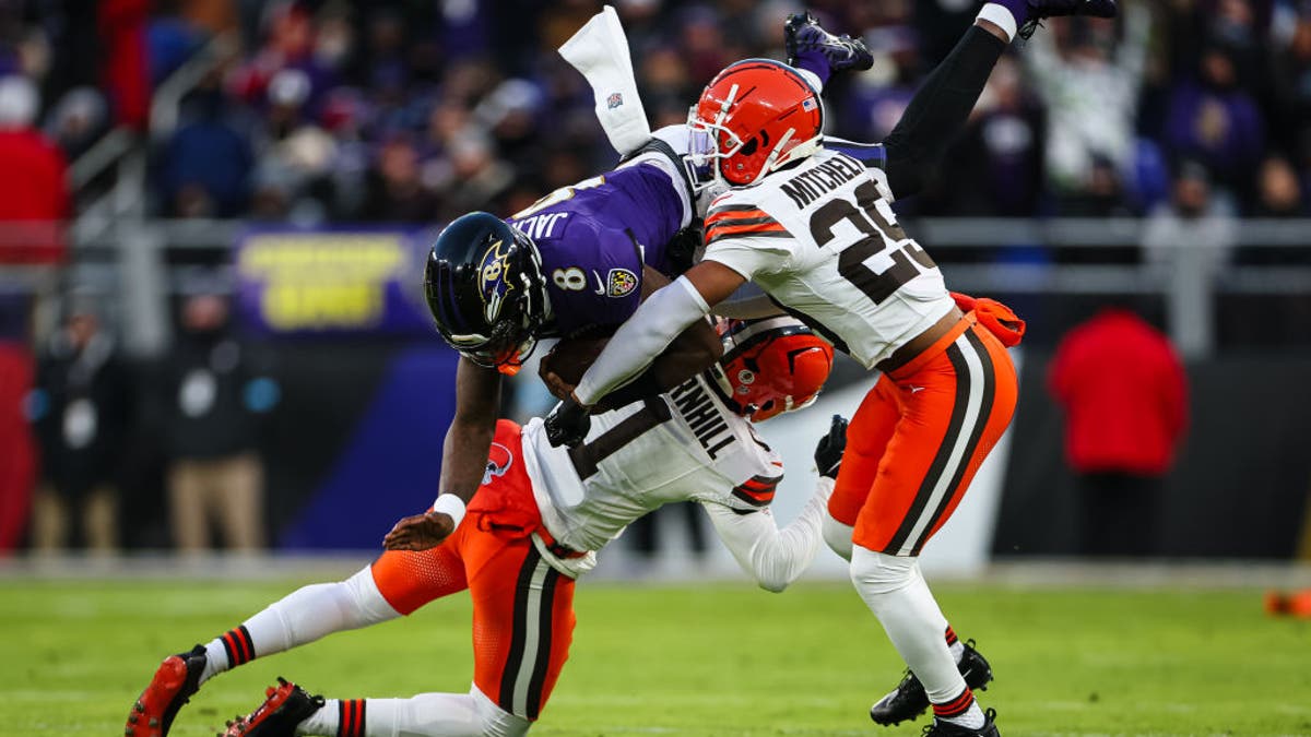 The Browns have won two of the past three meetings with the Ravens. (Photo by Scott Taetsch/Getty Images)