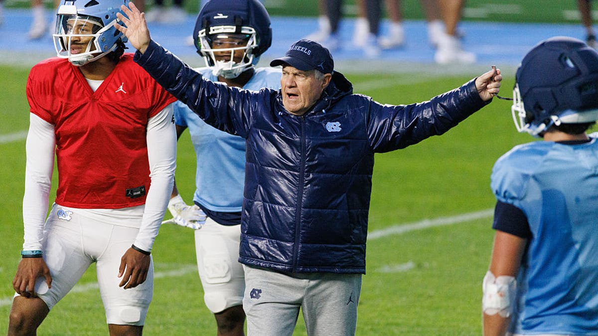 No matter how many games Bill Belichick wins at North Carolina, it won't get him any closer to his ultimate goal: becoming the NFL's all-time winningest coach. (Photo by Peyton Williams/Getty Images)