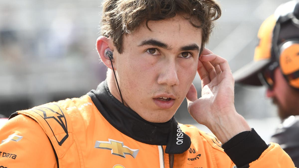 Nolan Siegel during race weekend at St. Louis