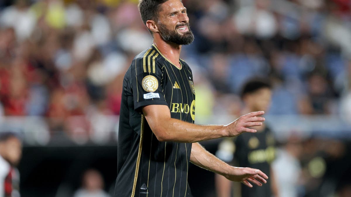 Olivier Giroud had a disappointing season with LAFC. (Photo by Richard Sellers/Sportsphoto/Allstar via Getty Images)