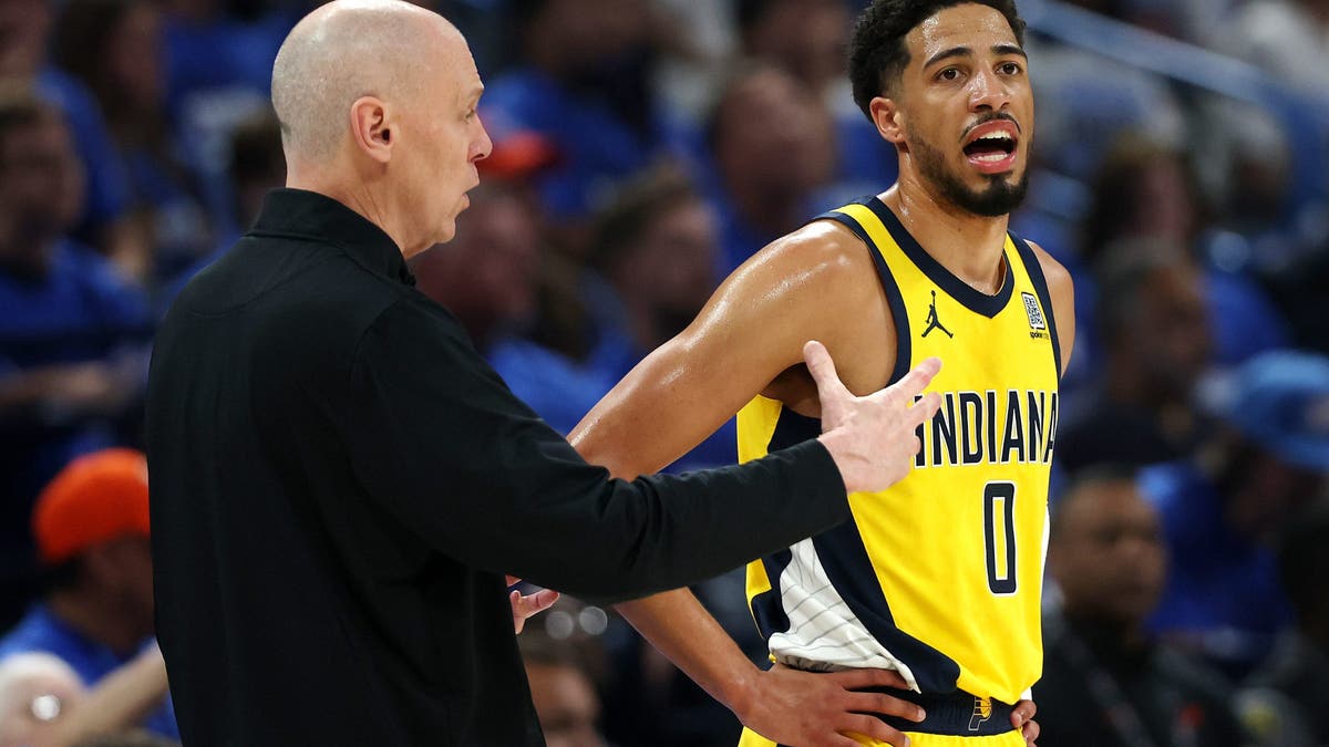 Tyrese Haliburton, who reportedly had discomfort in his right calf, will need to respond after a woeful night. (Photo by Matthew Stockman/Getty Images)