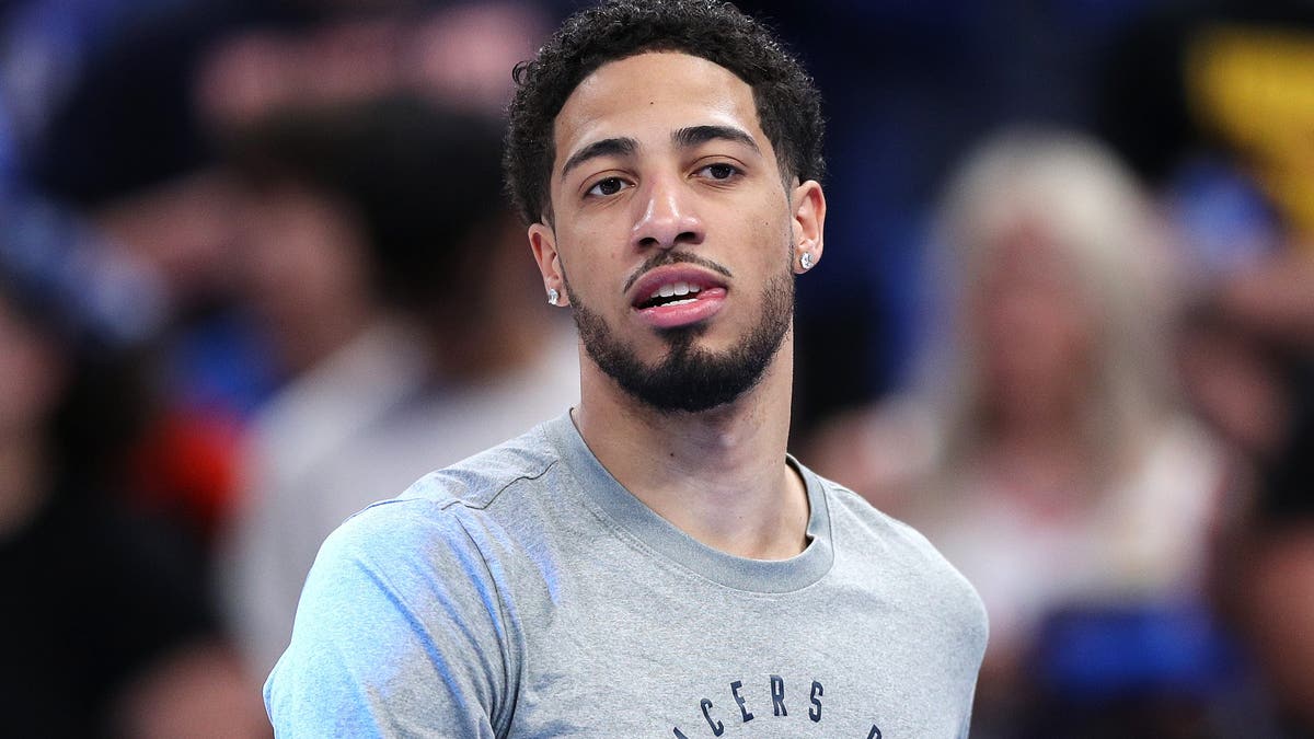 Tyrese Haliburton had been dealing with a calf injury during the NBA Finals. (Photo by Justin Ford/Getty Images)