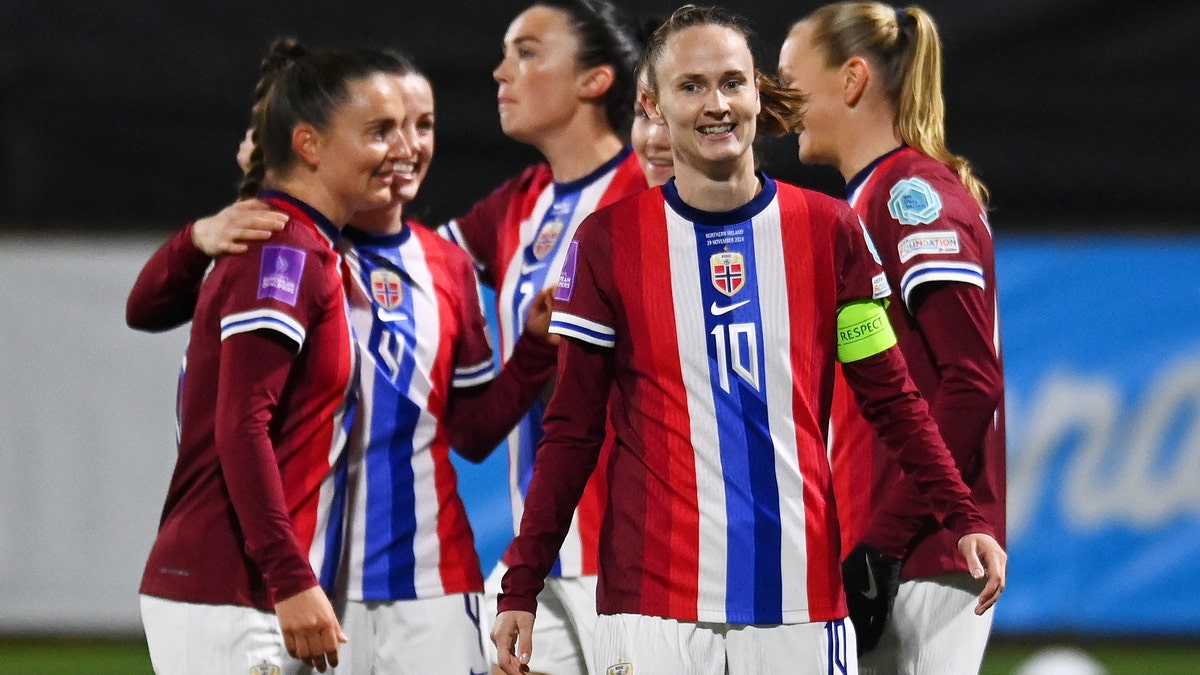 Caroline Graham Hansen leads a talented Norway squad that hasn't historically lived up to its potential. (Photo by Charles McQuillan/Getty Images)