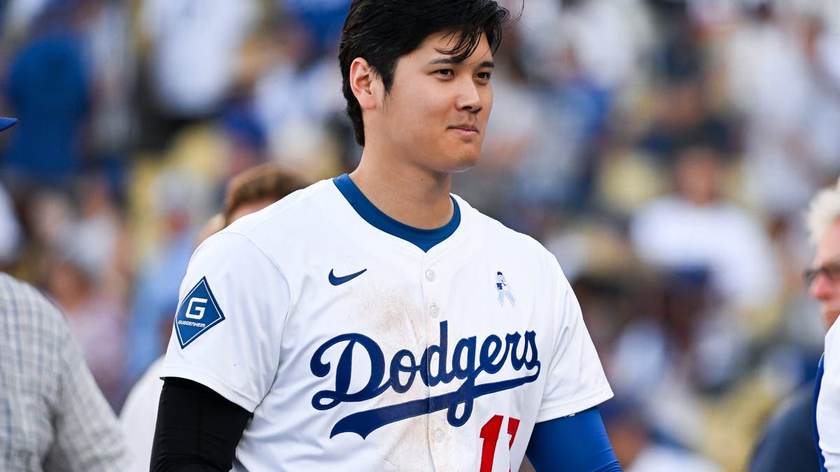 Shohei Ohtani leads all NL players in initial All-Star voting. (Photo by Gene Wang/Getty Images)