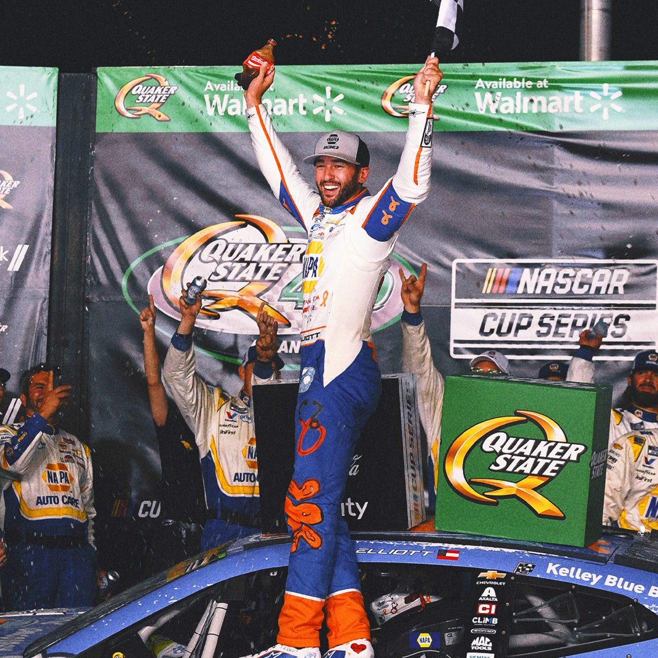 Chase Elliott Eyes Playoff Boost After Atlanta Victory