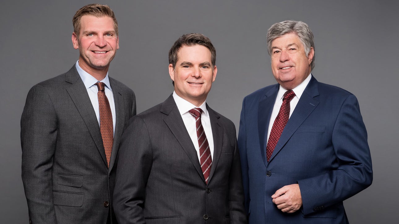FOX NASCAR Booth Featuring Mike Joy, Jeff Gordon and Clint Bowyer Ready for Daytona Debut