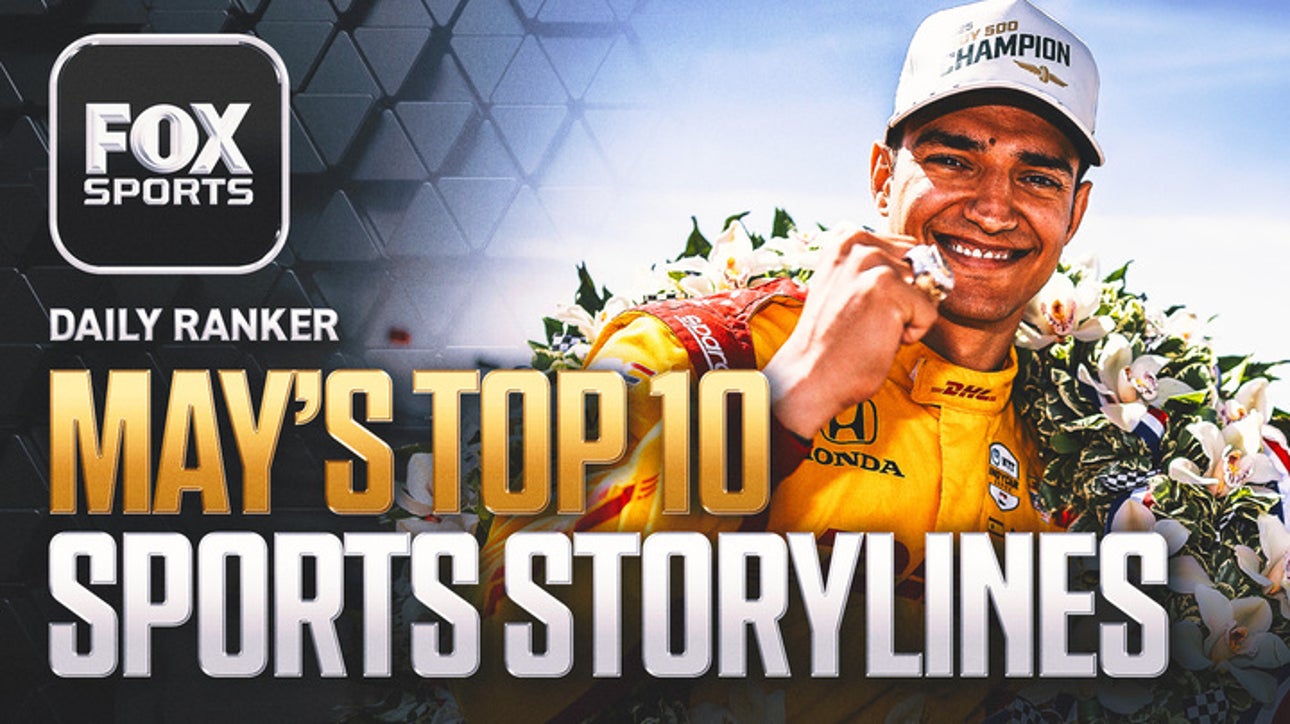What were the top 10 storylines in sports in May?