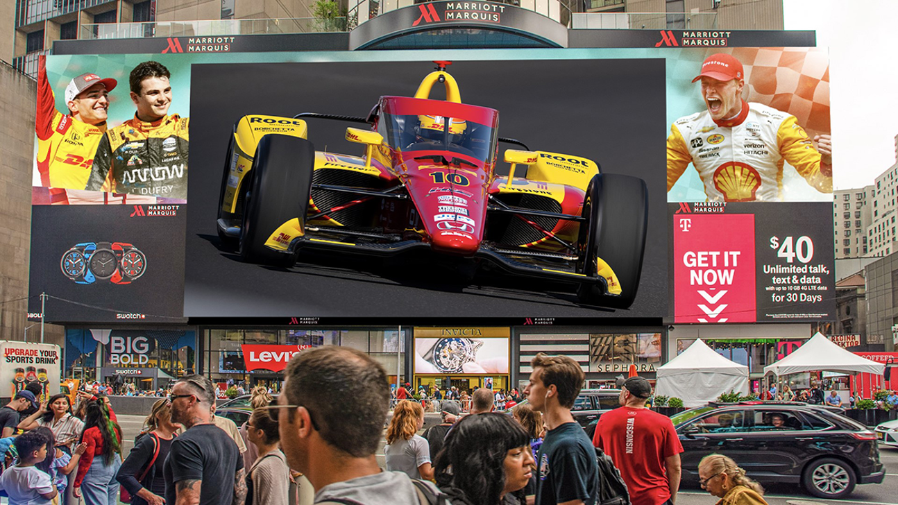 FOX Sports Races Into Times Square With Coverage of the 109th Running of the Indianapolis 500