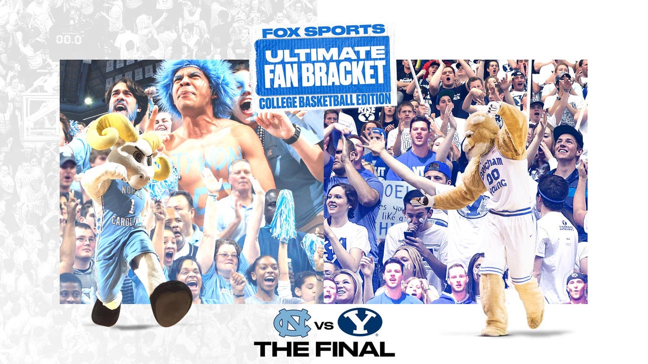 North Carolina and BYU Face Off for Championship of "FOX Sports Ultimate Fan Bracket: College Basketball Edition"