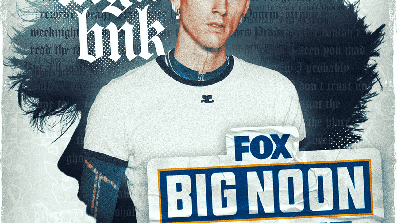 mgk Featured as Special Musical Guest on FOX's BIG NOON KICKOFF