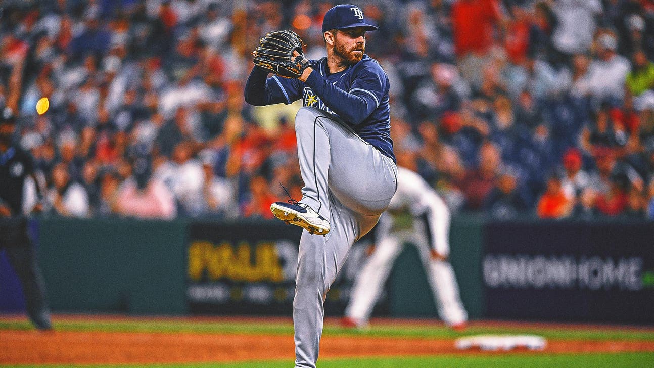 Rays RHP Hunter Bigge Carted Off Field After He's Struck With Foul Ball