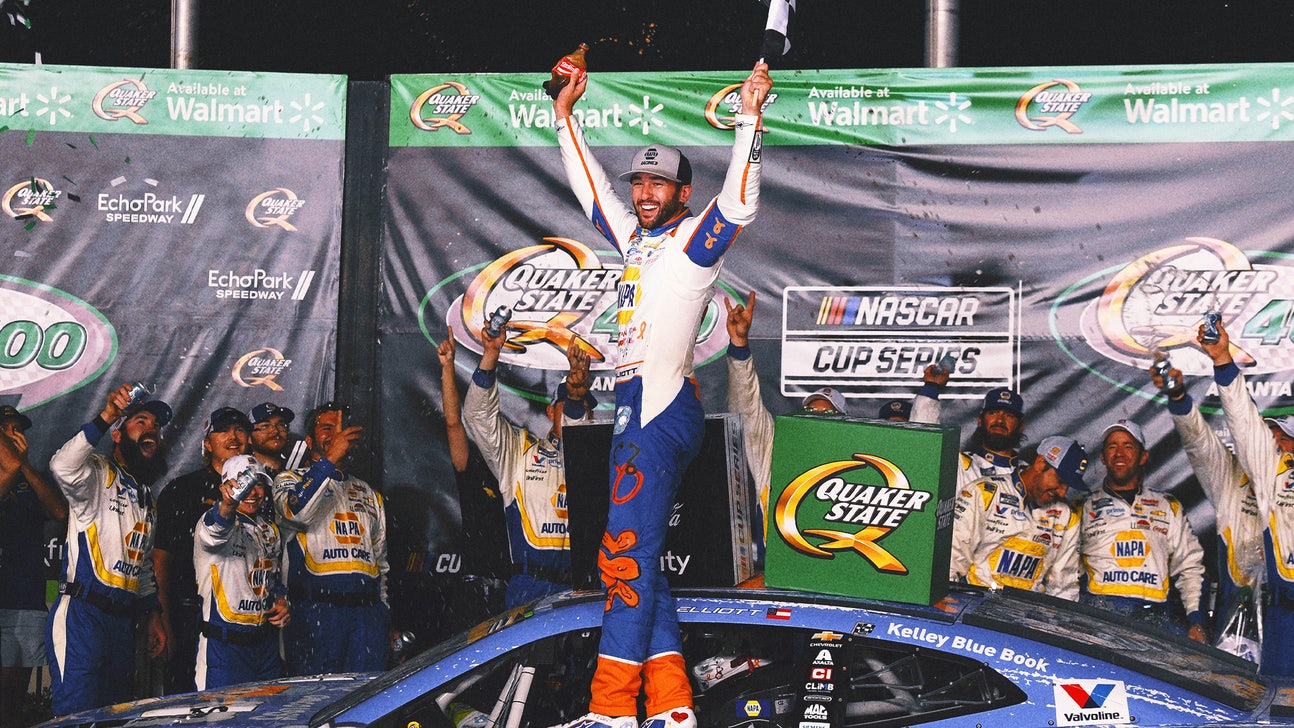 Chase Elliott Stoked After Energizing Crowd With Wild Atlanta Win