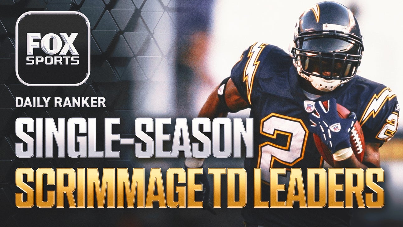 Which NFL Players Have Scored the Most Scrimmage TDs in a Single Season?