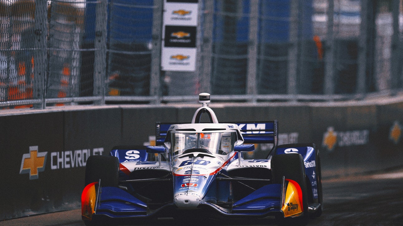 Felix Rosenqvist, Louis Foster OK after violent crash at Detroit Grand Prix