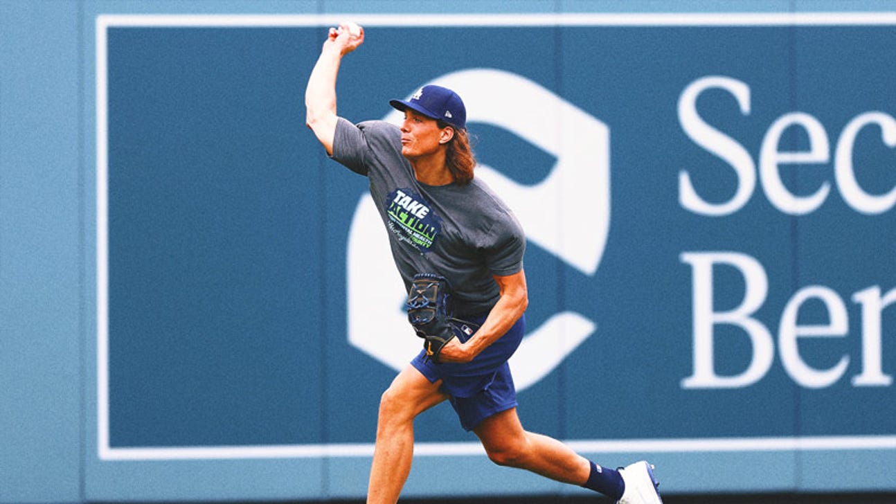 Dodgers' Tyler Glasnow is optimistic about recovery from shoulder injury