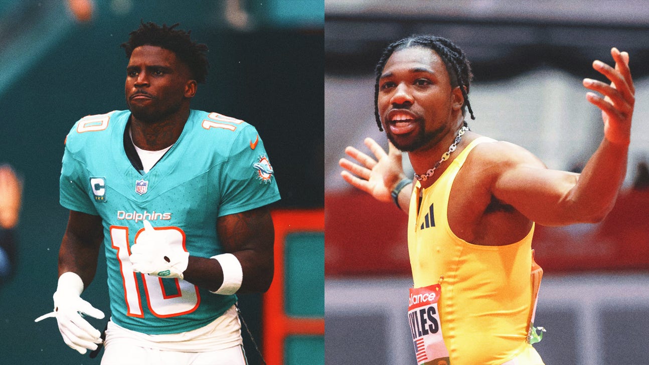 Tyreek Hill Trolls Noah Lyles After Calling Off Race for 'Personal Reasons'