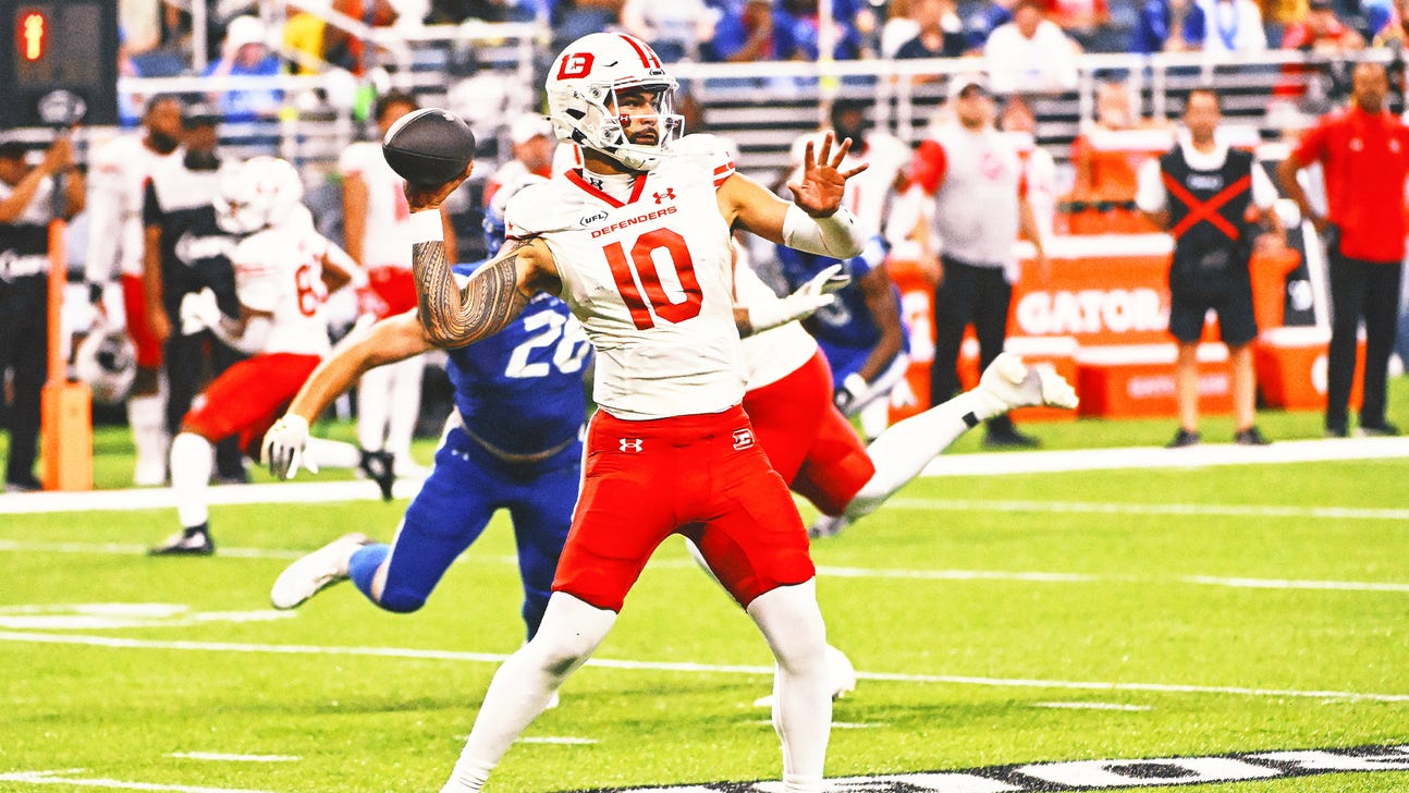 Panthers, Defenders' TDs highlight top plays from UFL conference championships