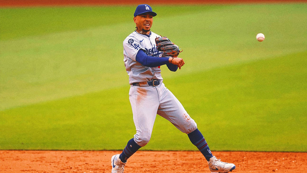 Mookie Betts back in the Dodgers' lineup after missing 4 games