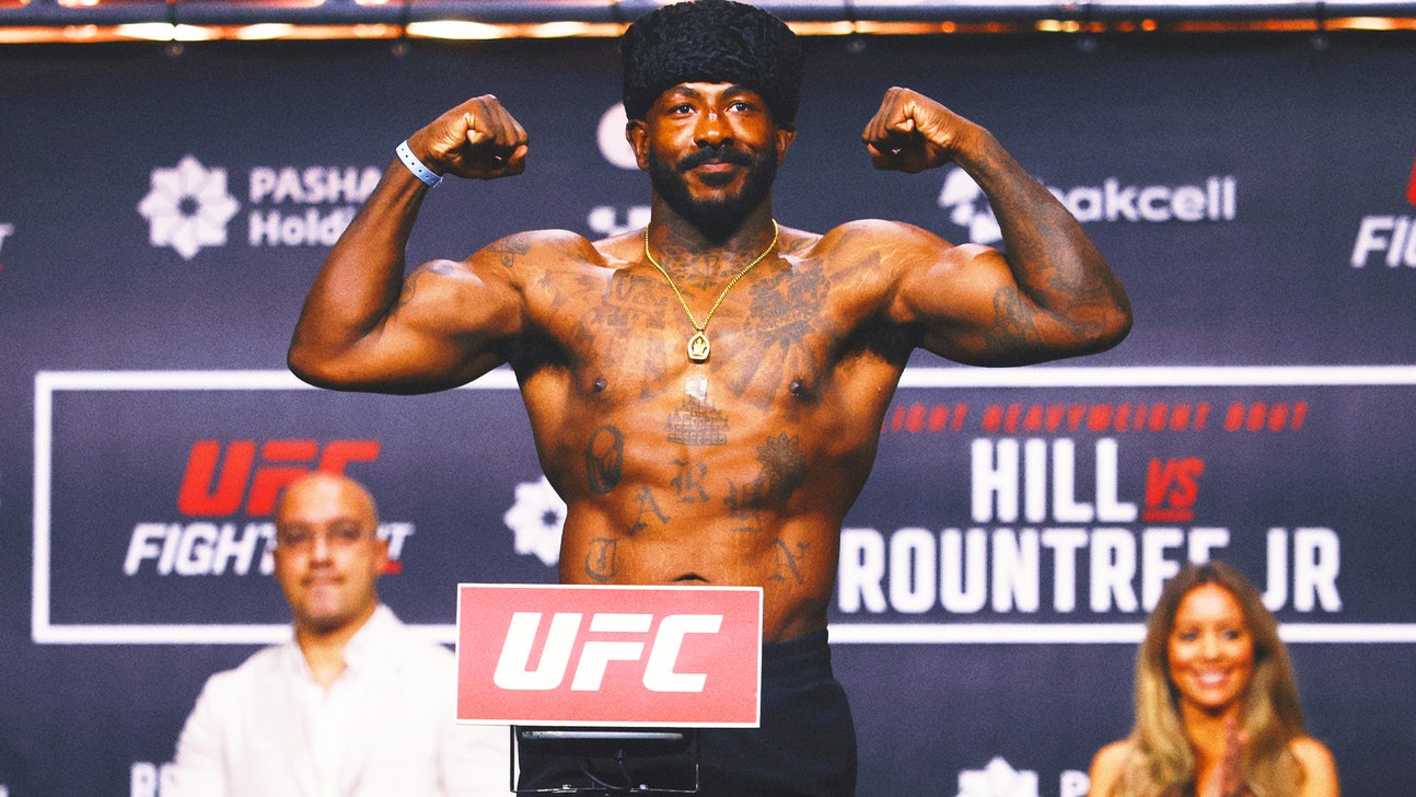 2025 UFC Fight Night Odds: Khalil Rountree, Jamahal Hill Tied On Board
