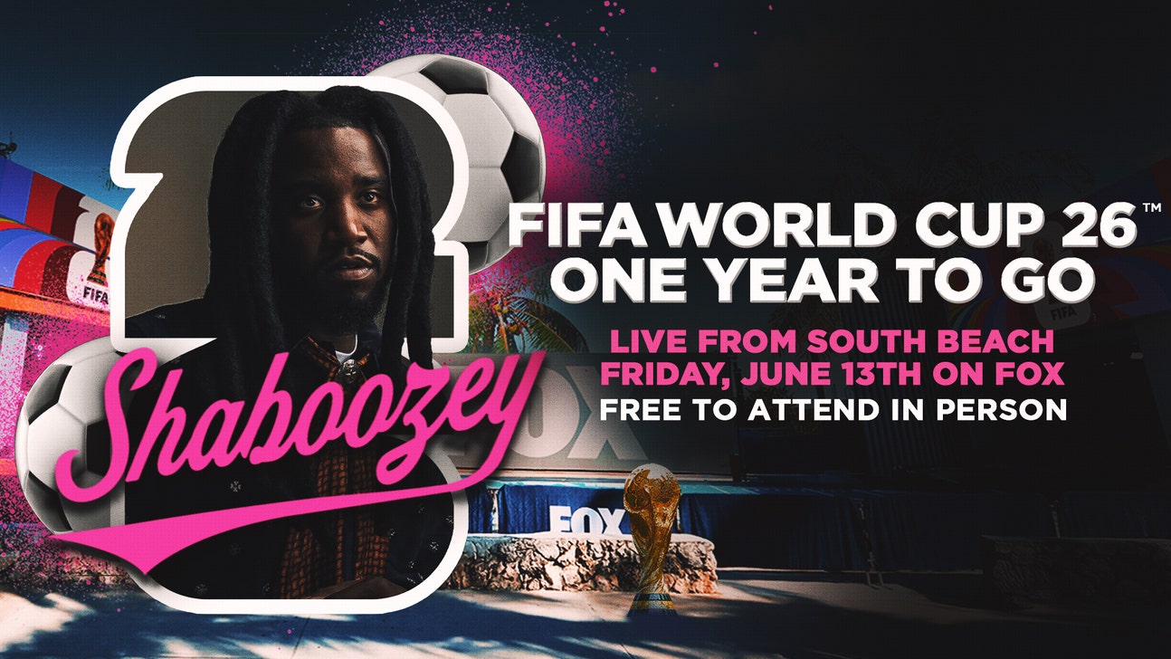 Shaboozey, FOX Sports Kick Off One Year to Go From Soccer's Biggest Event