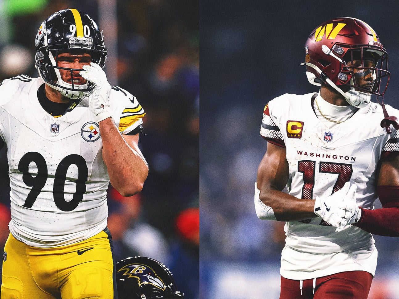Mas 15 NFL ウニフォーム M NFL minicamp holdouts: T.J. Watt, Terry McLaurin among those not