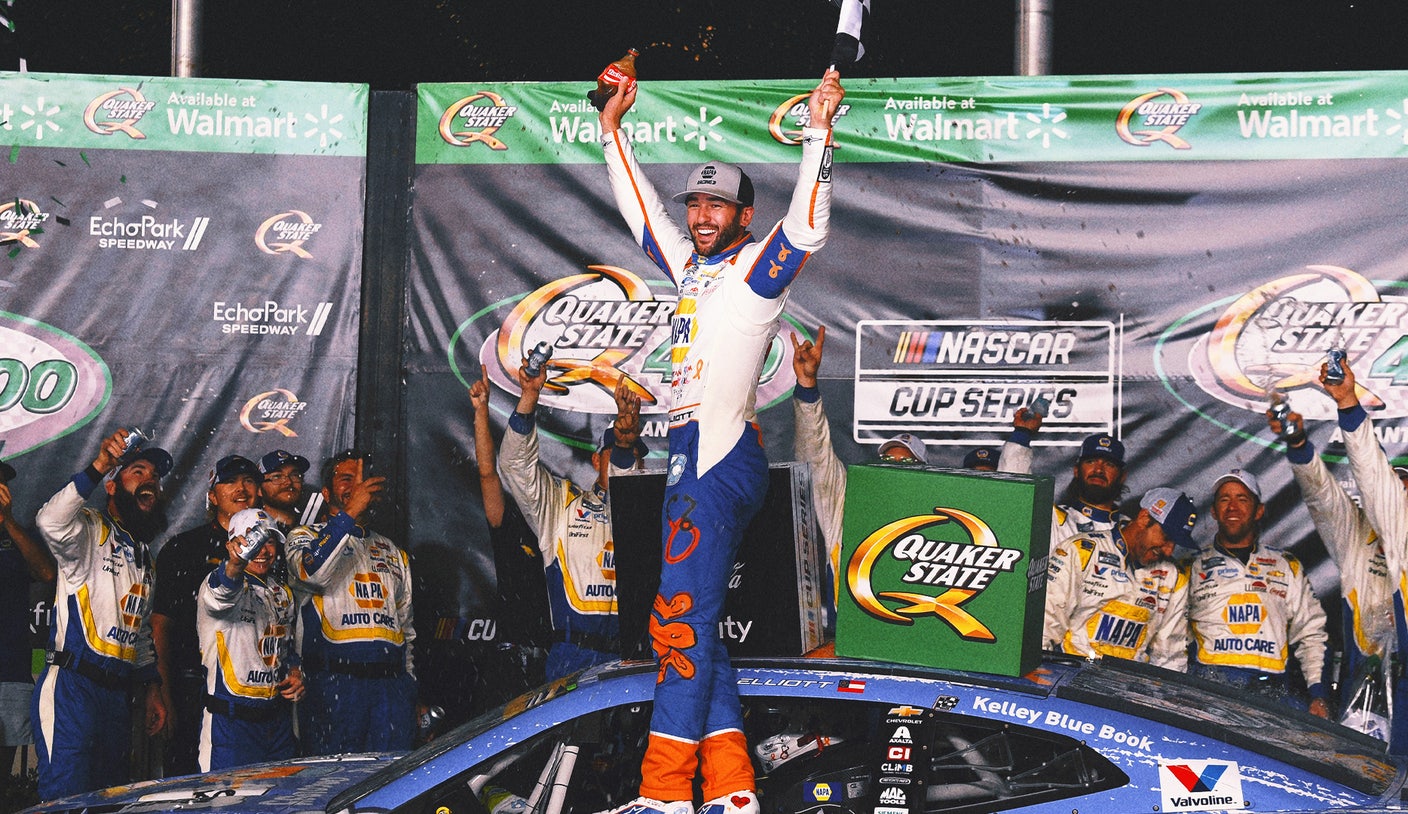 Chase Elliott Stoked After Energizing Crowd With Wild Atlanta Win
