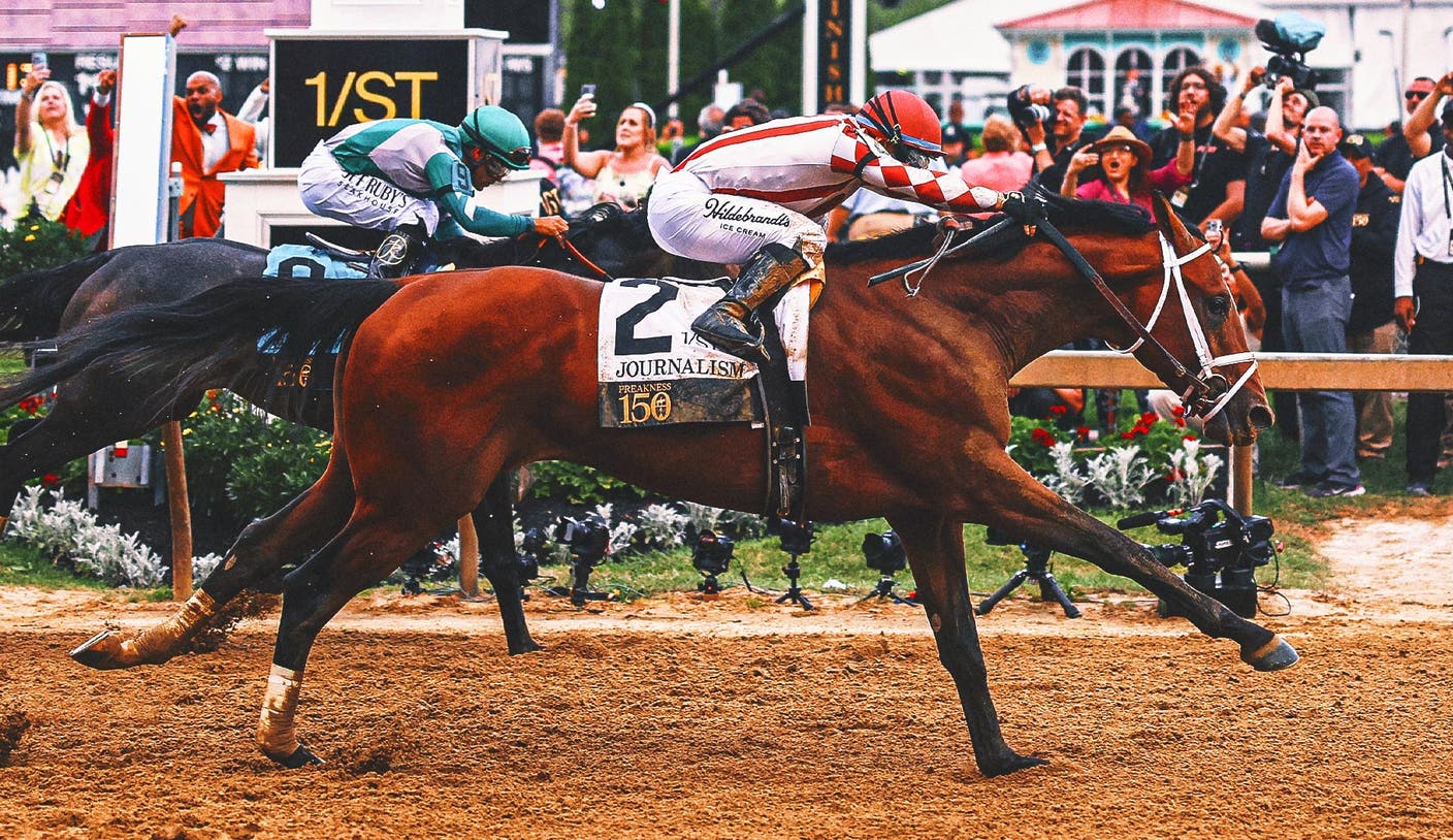 Journalism opens as Belmont favorite over Kentucky Derby winner Sovereignty