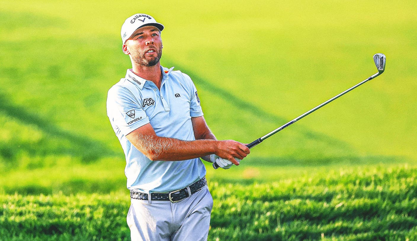 Sam Burns holds steady on soggy Oakmont to lead U.S. Open