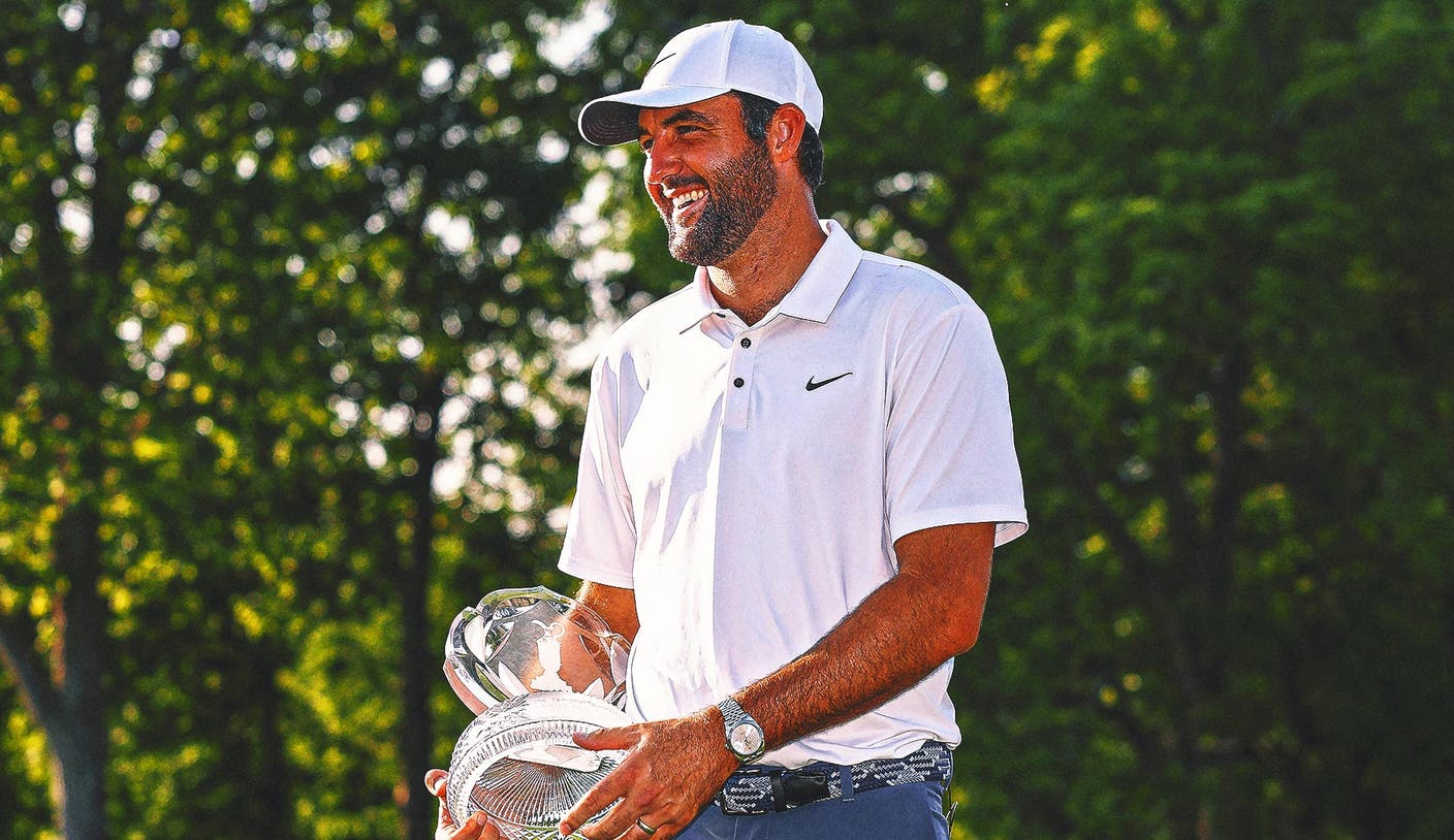 Scottie Scheffler joins Tiger Woods as only repeat winners at Memorial