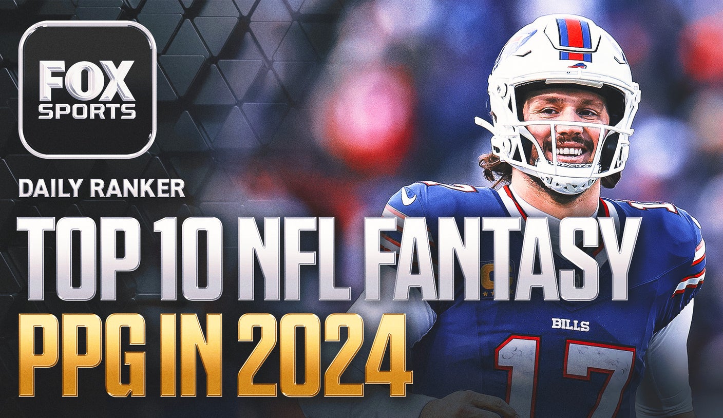 Which 10 Players Averaged the Most Fantasy Points Per Game in 2024?